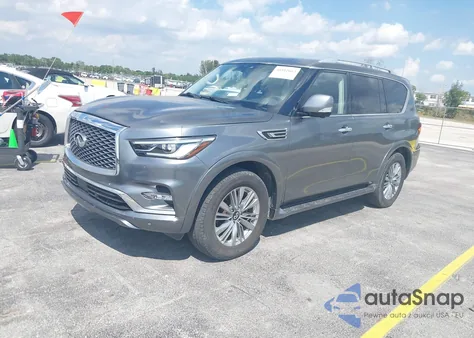 2018 Infiniti Qx80 Base z USA, uszkodzony, nr VIN JN8AZ2NC7J9440940